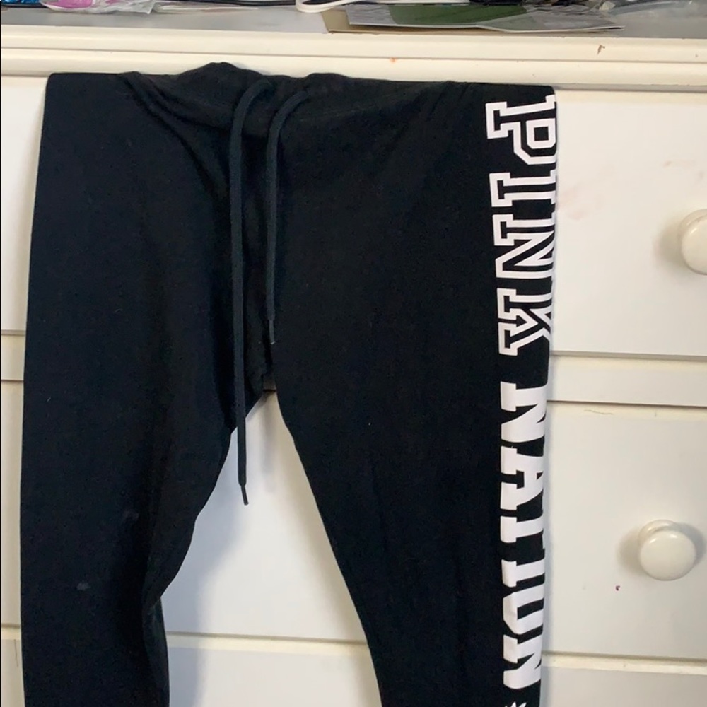Pink nation leggings